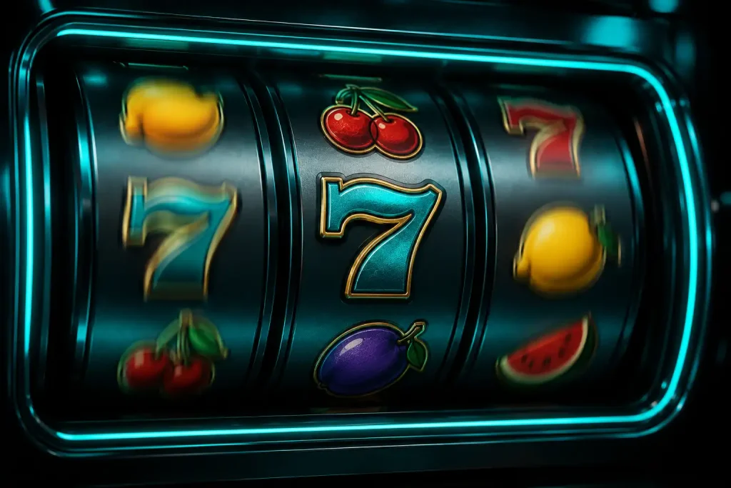A slot machine reel showing a free spins symbol, representing a no-deposit route for Skrill users