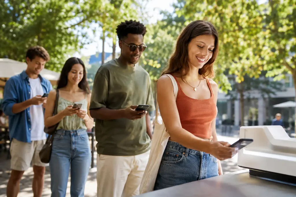 Younger players choosing a digital wallet as their preferred payment method